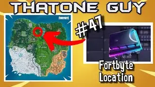 FORTNITE FORTBYTE #47 LOCATION FOUND BETWEEN A REBOOT VAN PIRATE CAMP AND CRASH BATTLEBUS