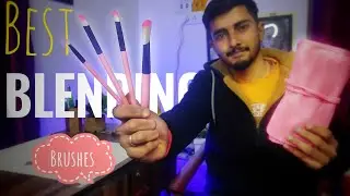 BEST BLENDING BRUSHES FOR DRAWING || Under Rs 300 Only 🐱 || Makeup brushes ||Art Materials review