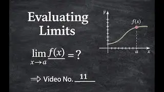 Calculus #11 &mdash; Evaluating Limits | Trigonometric Limits - part 5