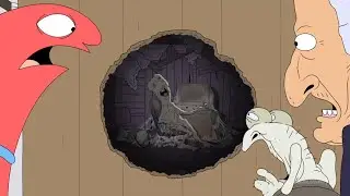 Smiling Friends Wall Guy Death Scene