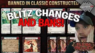 Flesh and Blood TCG - Blitz Format Changes & CC BANS | End 2025