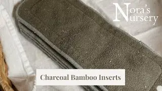 Nora's Nursery Charcoal Bamboo Inserts