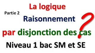 EXERCICES SUR LA LOGIQUE LE RAISONNEMENT PAR DISJONCTION DES CAS PARTIE 2 NIVEAU 1 BAC SM ET SEXP