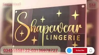 Acrylic Sign/3d Sign