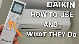 How to use Fan Settings on Daikin Air Conditioner. Air Con fan modes