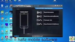 qmobile i6i hang on logo 100% done
