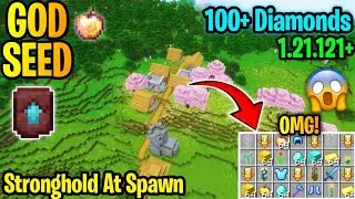 🔥 Ultimate [God Seed] For Minecraft1.21 Bedrock & PE | Five BlacksmithVillage Seed Bedrock 1.21.111
