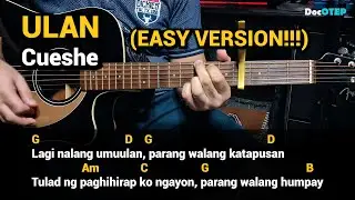 ULAN - Cueshe (Guitar Chords Tutorial with Lyrics - EASY VERSION)