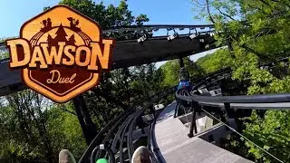 Dawson Duel On Ride POV - Bellewaerde