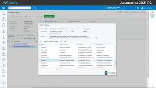Acumatica 2021 R2 Generic Inquiry Enhancements