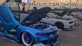 FAST N FURIOUS PREMIRE CAR SHOW IN Little ROCK 2023💫