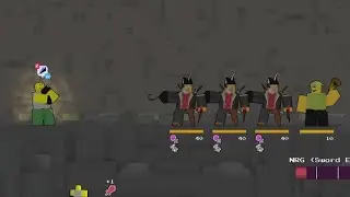 Fighting 3 Captain Trotter in the pit floor 49 (Block Tales)