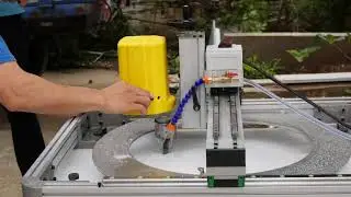Raizi Sink hole cutter machine cutting systerm for stone granite marble countertop undermount