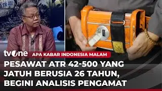 Pengamat Penerbangan: Agak Kecil Kemungkinan Ini Karena Masalah Mesin | AKIM tvOne