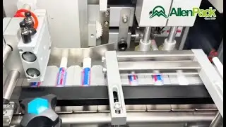 Horizantal Shrink sleeve label applicator (Shrink sleeving machine) AHL-1000 for narrow tube. 臥式套標機