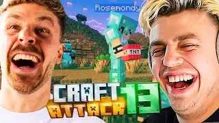 ENDLICH BEGINNT ES! REWIS ERSTER CRAFTATTACK 13 STREAM! | CraftAttack 13 Folge 1 | Uncut