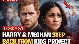SHOCK MOVE: Prince Harry & Meghan Quietly Step Back From Child Safety Project &mdash; What Really Changed?