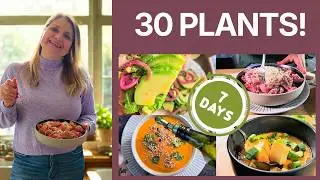 What I Eat in a Week: 30 Plants (Flexitarian, January, Real Life)