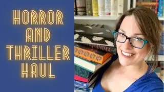 Thriller and Horror Haul - Hardback Edition