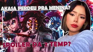 REACT| ♪ Akaza, Douma e Kokushibo - Eclipse Carmesim - AniRap