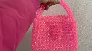 طريقة عمل دراع شنطة خرز(الجزء الرابع)\How to make the hand of a braded bag
