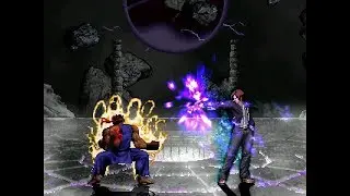 Evil Ryu vs Orochi Kyo