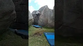 Sabine D&eacute;bine 6a, #ahedo #boulder #thenorthdistrict #shorts #slab #edge