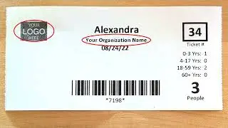 Registration Printing ID Cards and Visit Tickets