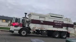 First catch of 2026! An EDCO WASTE & Recycling Services Garbage Truck w/ great crew!