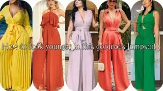 How to look younger in this gorgeous Jumpsuits | Jumpsuit Fashion