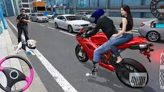 🏍️🔥Red Fury On Matero Track /3D Driving Class Simulator#UniversalGamingx#