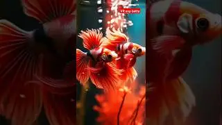 The Tortured Beauty of Betta Fish  💔#shortsfeed #betta #bettafishtank #vrfish #ytshorts #illusion