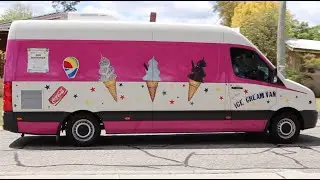 Australian Ice Cream Van - Greensleeves