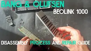Bang & Olufsen Beolink 1000 Remote Disassembly process and Repair guide