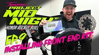 TRS Project Midnight GY6 Build Series ep9- Front End Kit