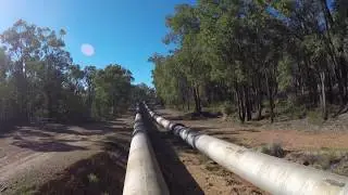 Australia Perth Trail from Midland to Mundaring - GoPro HD