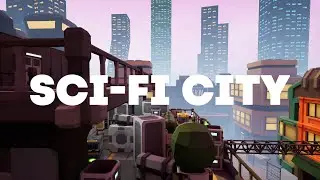 Sci-Fi city game from Virtual reality Business franchise