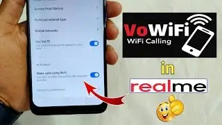 VoWifi Calling Feature For All Realme Devices (How to Enable) Wifi Calling Realme