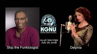 Skip the Funktologist interviews Delphia on KGNU's Sleepless Nights