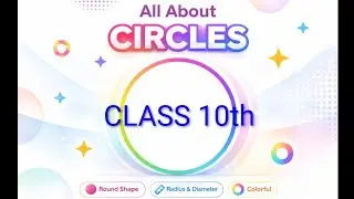 CIRCLE | Circle &ndash; Definition, Radius & Diameter | Class 10th Introduction to Circle |