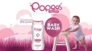 Popees Baby Wash | Gentle Shampoo and Body Wash | Popees Baby Care
