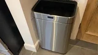 Tower 75L sensor bin - stainless steel