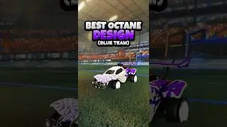 Deep Six Octane Design (Blue Team) #35 #RocketLeague #RocketLeaguePresets #RocketLeagueDesigns