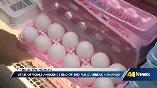 Indiana health officials say Bird Flu Outbreak has ended after 3-Year battle