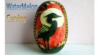 WaterMelon | carving fruits | By BÀN TAY ĐEN #carving #watermelon