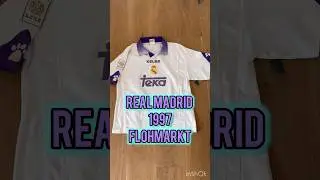 1997 Real Madrid Trikot Flohmarkt #flohmarkt #reseller #vintage #fu&szlig;ball #realmadrid #football #em