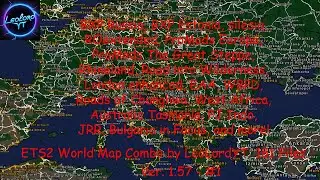 Euro Truck Simulator 2 World Map Combo for 1.57 #1 - by LeoLordYT