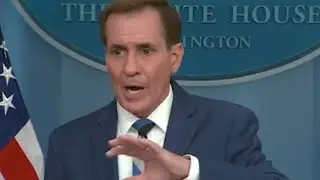 Fox Reporter SQUARES UP With John Kirby on Intel Failure of Israel Attack