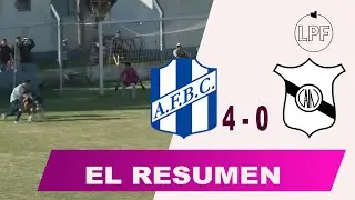 PANORAMA DEPORTIVO TV 2025 &ndash; F&Uacute;TBOL: ALVEAR F.C. 4 &ndash; 0 J. NEWBERY RANCUL