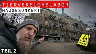 EHEMALIGES TIERVERSUCHSLABOR - MÄUSEBUNKER 😱 KASSERNE & LUFTSCHUTZBUNKER - LOST PLACE VLOG TEIL 2/3